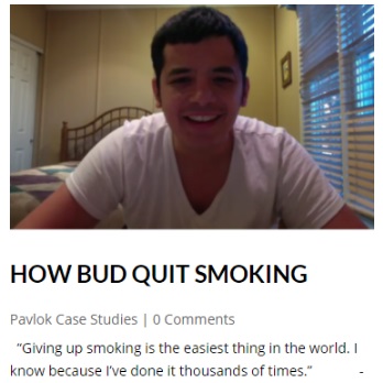Bud quit smoking